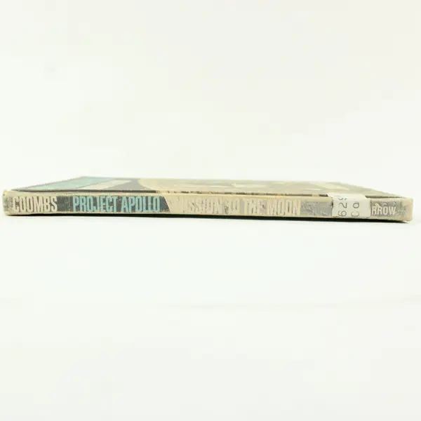 Project Apollo Mission to Moon Charles Coombs 1965 Library Edition Morrow Eagle