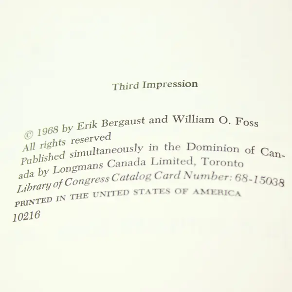 Oceanographers in Action Bergquist Foss Oceanography 1968 G.P. Putnam's Sons