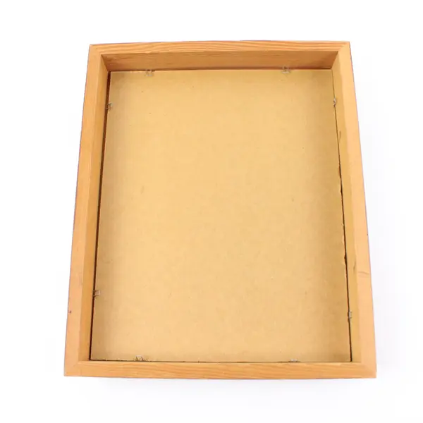 Unbranded Wooden Brown 8x10 Rectangular Picture Frame Portrait