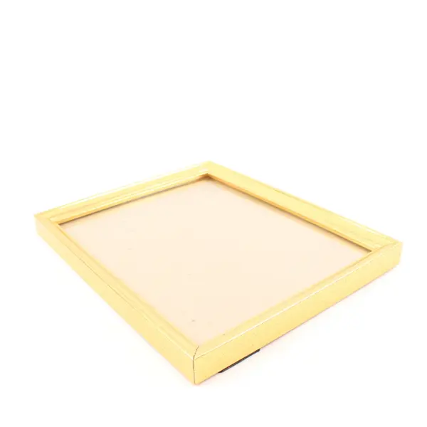 Classic Yellow Gold Picture Frame Beaded Trim 8x10
