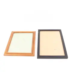 Set of 2 Unbranded Wood Picture Frames 8x10 Photo Wall Decor