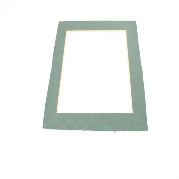 Unbranded Rustic Brown Wood-Look 11x14 Picture Frame w/ 8x10 & 6x8 Mats
