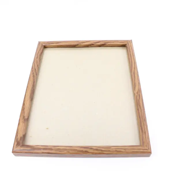 Unbranded Rustic Brown Wood-Look 11x14 Picture Frame w/ 8x10 & 6x8 Mats