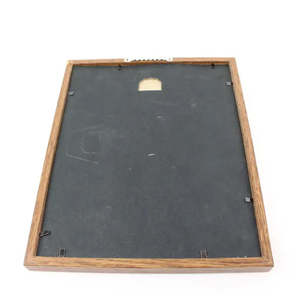 Unbranded Rustic Brown Wood-Look 11x14 Picture Frame w/ 8x10 & 6x8 Mats