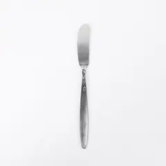 Amefa Tulip Time Satin Handle Stainless Steel Butter Spreader Knife 6.25"