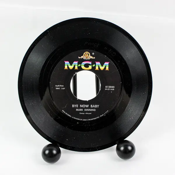 Mark Dinning Teen Angel / Bye Now Baby MGM K12845 7" Vinyl Record