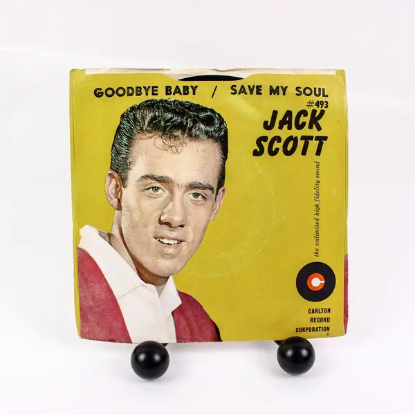 Jack Scott Goodbye Baby/Save My Soul Carlton 493  7" Vinyl Record