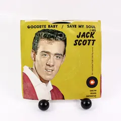 Jack Scott Goodbye Baby/Save My Soul Carlton 493  7" Vinyl Record
