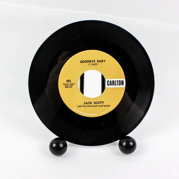 Jack Scott Goodbye Baby/Save My Soul Carlton 493  7" Vinyl Record