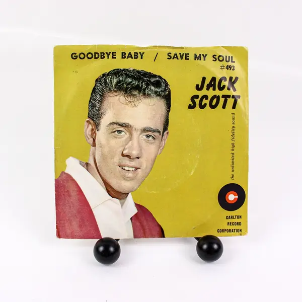 Jack Scott Goodbye Baby/Save My Soul Carlton 493  7" Vinyl Record