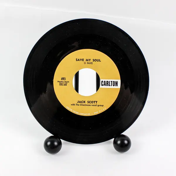 Jack Scott Goodbye Baby/Save My Soul Carlton 493  7" Vinyl Record