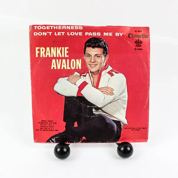 Frankie Avalon Togetherness / Don't Let Love Pass Me By Chancellor C-1056 7"