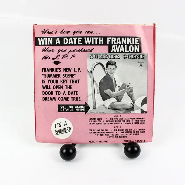Frankie Avalon Togetherness / Don't Let Love Pass Me By Chancellor C-1056 7"