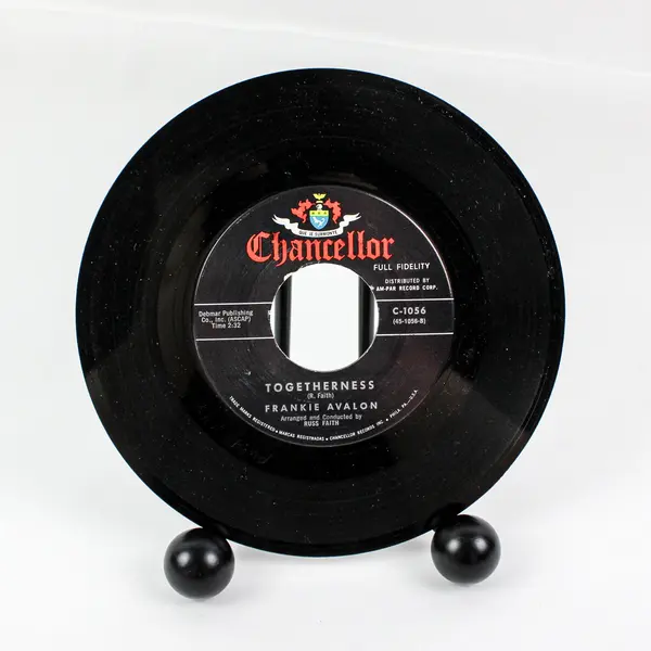 Frankie Avalon Togetherness / Don't Let Love Pass Me By Chancellor C-1056 7"