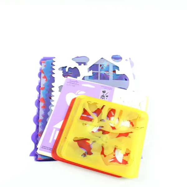 Lot of Assorted Simply Stencils/Plaid Plastic Paper Craft Stencils
