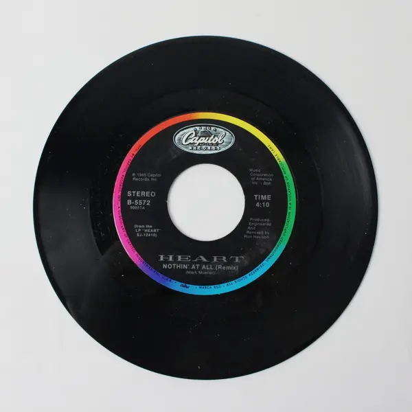 Heart Nothin' At All / The Wolf Capitol B-5572  7" Vinyl Record