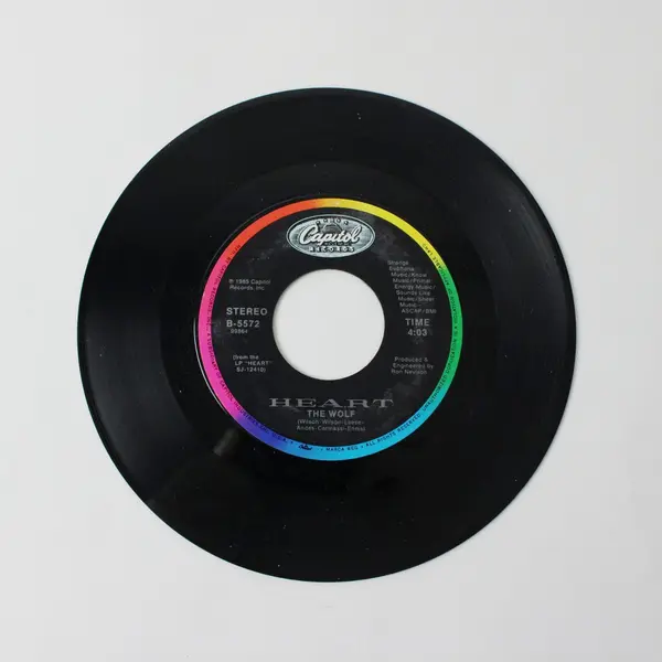 Heart Nothin' At All / The Wolf Capitol B-5572  7" Vinyl Record