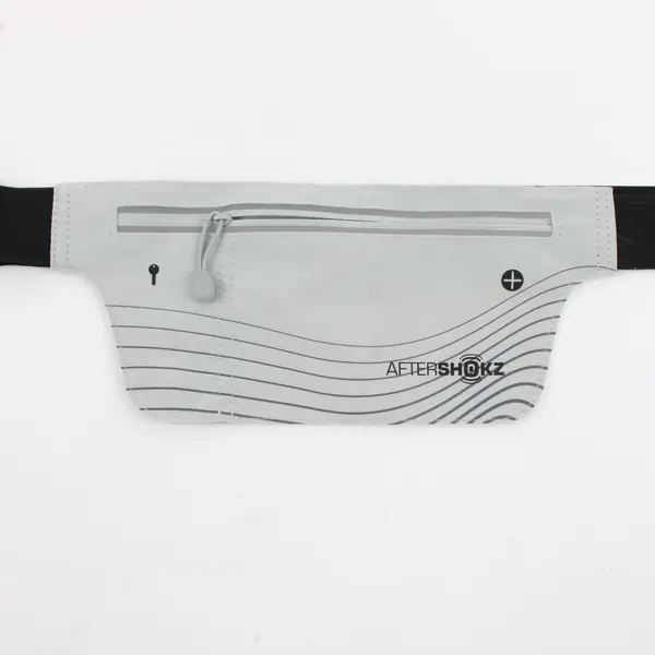 AfterShokz Sport Belt Running Trekking Waist Pack Fanny Pack Grey