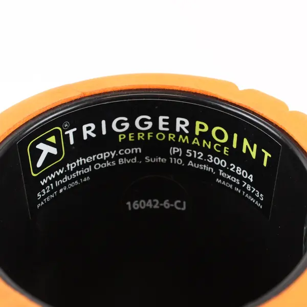 TriggerPoint GRID Foam Roller Orange 13in Massage Recovery