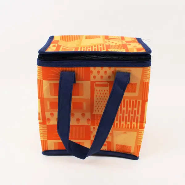Tillamook Cheese Insulated Cooler Bag Orange Navy Shop Tote Bag