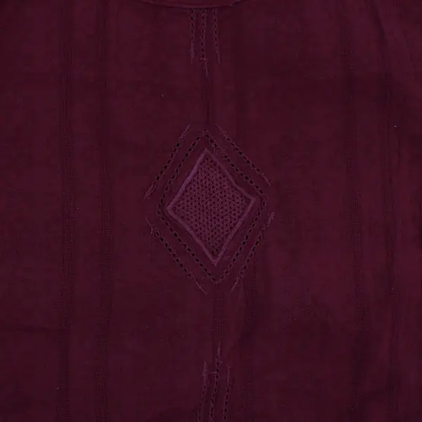 Eddie Bauer Women's Maroon Embroidered Sleeveless Tank Top M Boho Lightweight