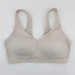 Warner's Easy Does It Wireless Lightly Lined Bra Size M Nude Tan