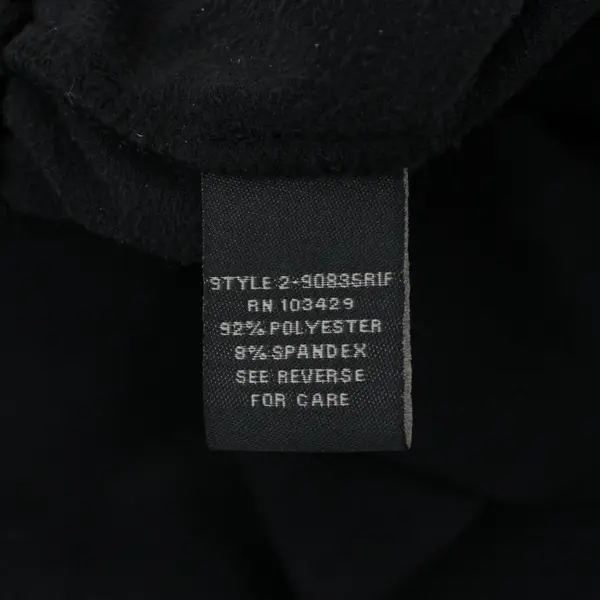 Women's Black Faux Suede Leggings