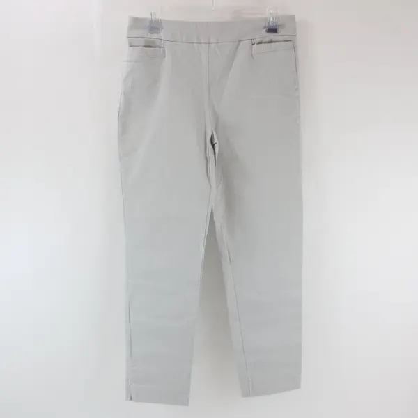 Zac & Rachel Women's Pull-On Pants Gray Size 8 Office Attire 