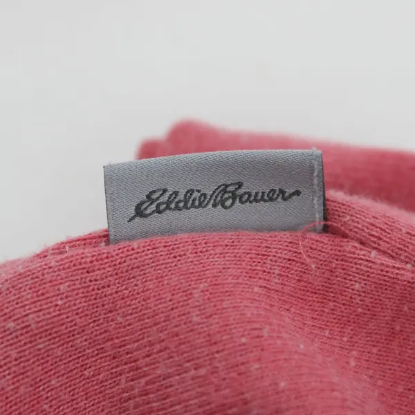 Eddie Bauer Women's Pink Rose Long Sleeve V-Neck Shirt Size M