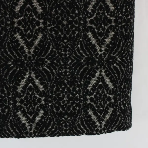 Talbots Women's Wool Blend Pencil Skirt Black Gray Knee Length Size 6 FLAWED