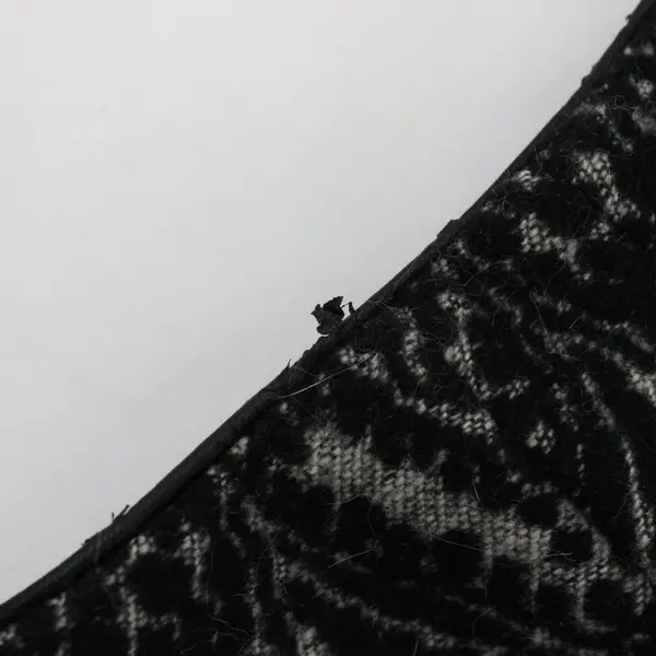Talbots Women's Wool Blend Pencil Skirt Black Gray Knee Length Size 6 FLAWED