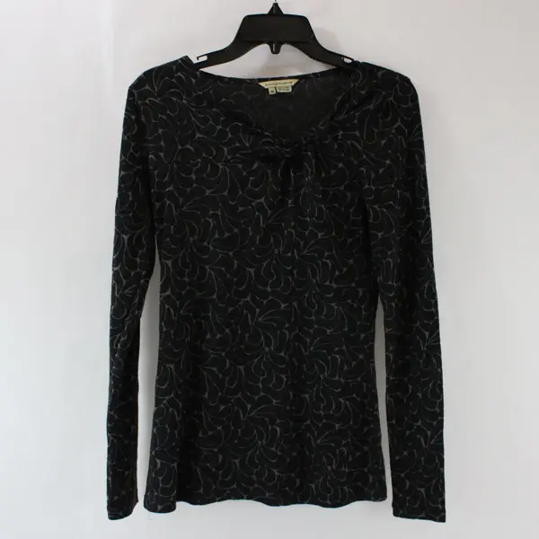 Royal Robbins Women's Top Long Sleeve Wool Blend Black Medium ROYCL-S09