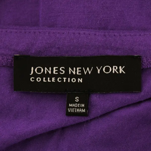 Jones New York Women's Purple Sleeveless Top Size Small