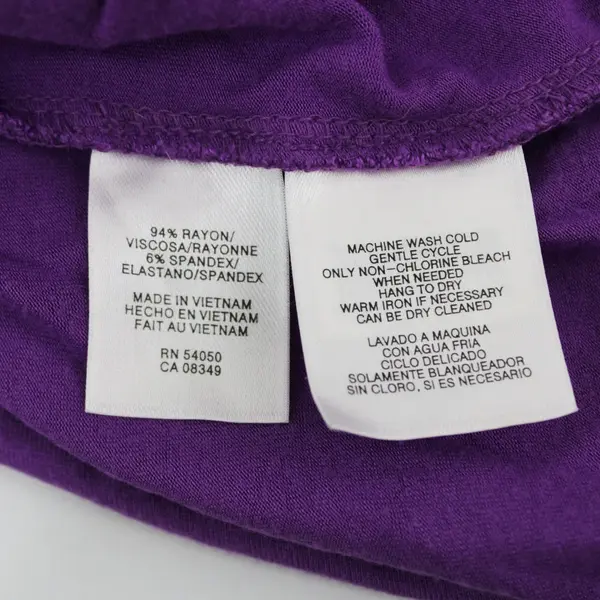 Jones New York Women's Purple Sleeveless Top Size Small