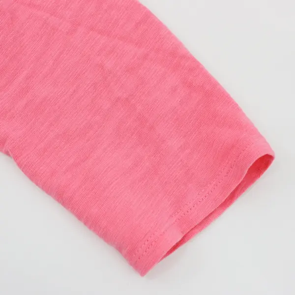 Escape by Habitat Women's Small 3/4 Sleeve Pink T-Shirt