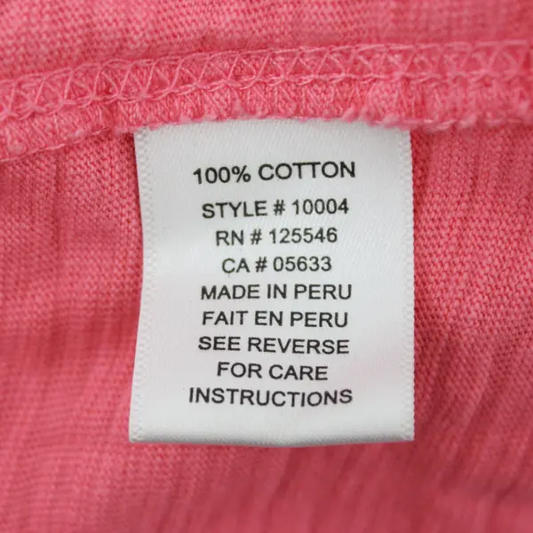 Escape by Habitat Women's Small 3/4 Sleeve Pink T-Shirt