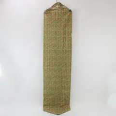 Green Pink Floral Dresser Scarf Table Runner 12 x 56 Inch