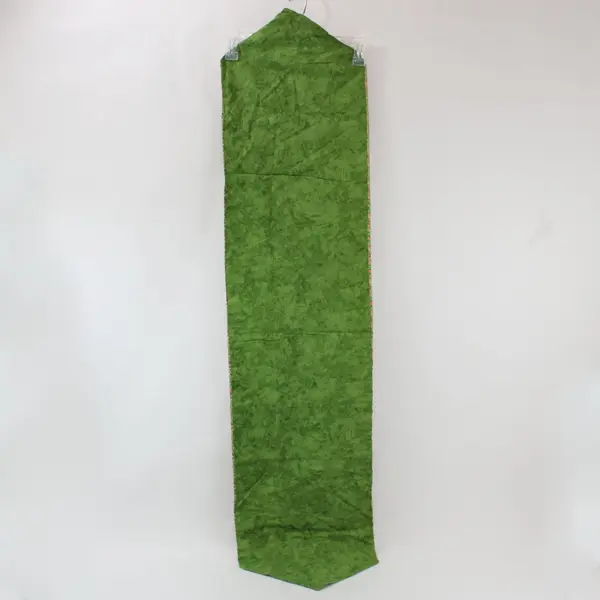 Green Pink Floral Dresser Scarf Table Runner 12 x 56 Inch