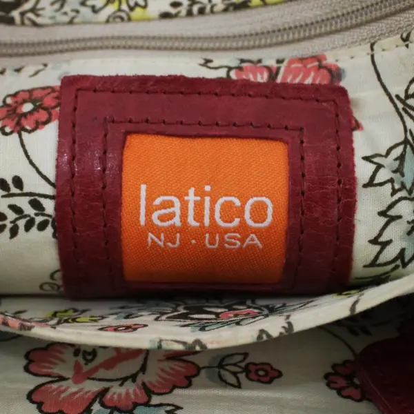 Latico Burgundy Leather Crossbody Shoulder Bag Purse