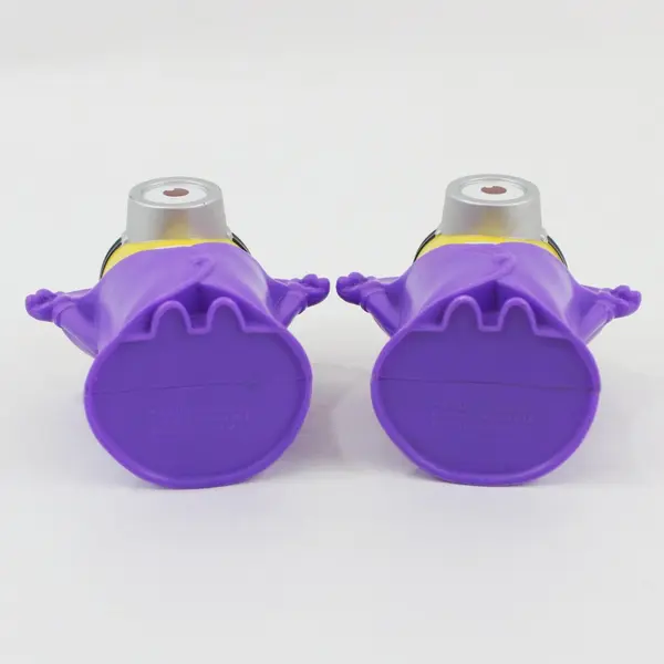 Pair of McDonald's Despicable Me Purple Minions Toys  2015