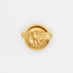 Vintage WWII US Military Ruptured Duck Honorable Discharge Button