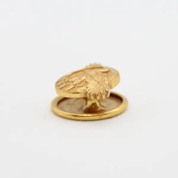 Vintage WWII US Military Ruptured Duck Honorable Discharge Button