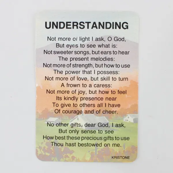 Lot of 3 Kristone Cards Footprints The Sand Dollar Legend Understanding