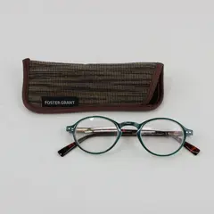 Readers.Com Studio 585 Pair Reading Glasses +1.25 Teal Frames Fabric Case