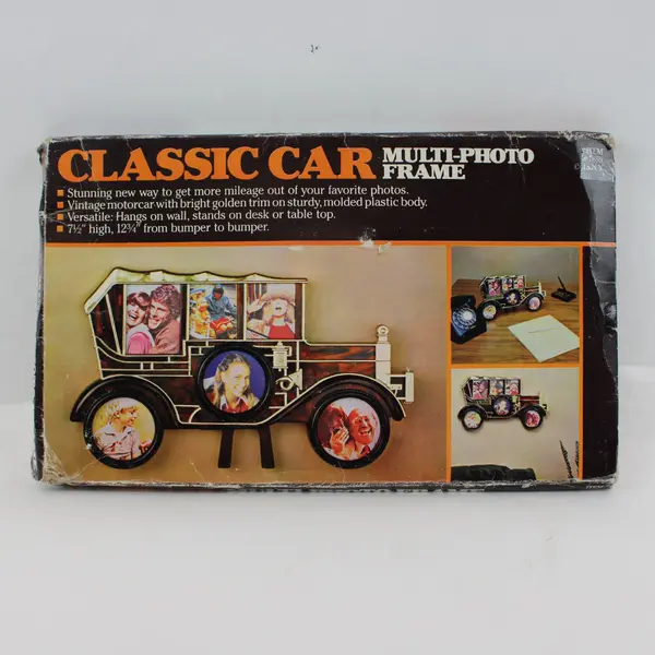 J.S.N.Y. Classic Car Multi-Photo Frame in Original Box, #7859 
