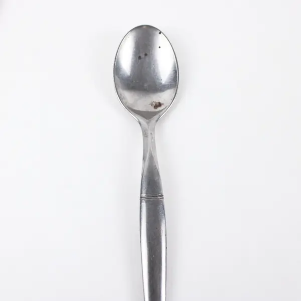 Amere Stainless Steel Spoon Pair Japan Marked Polished Flatware