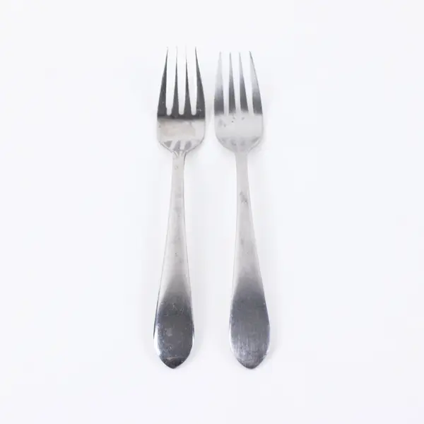 Reed & Barton Select Stainless Dinner Forks Set of 2 7.5in Used