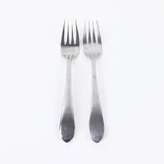 Reed & Barton Select Stainless Dinner Forks Set of 2 7.5in Used