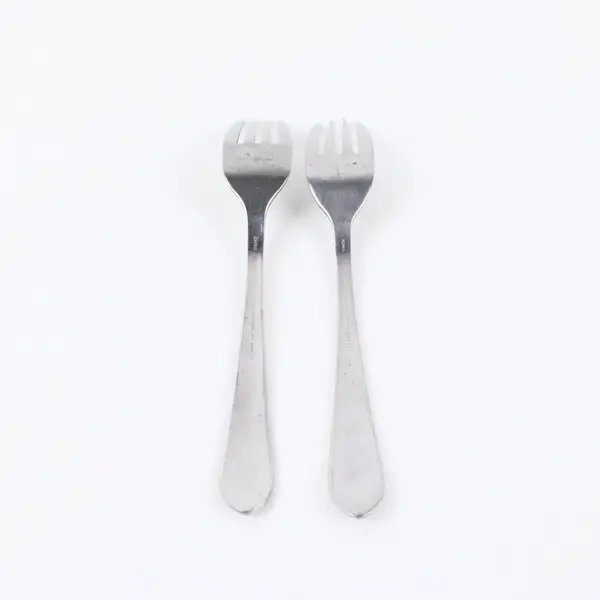 Reed & Barton Select Stainless Dinner Forks Set of 2 7.5in Used