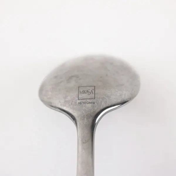 Mikasa 18/10 Stainless Steel Spoon 7.6" Used Flatware